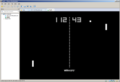 Playing ping-pong with VMWare