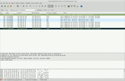 Wireshark on the OS side