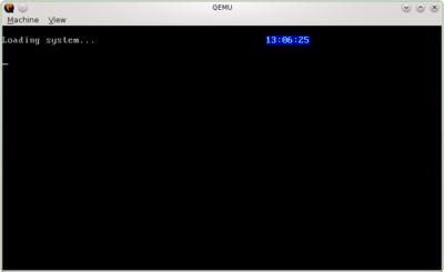 timerOS on Qemu